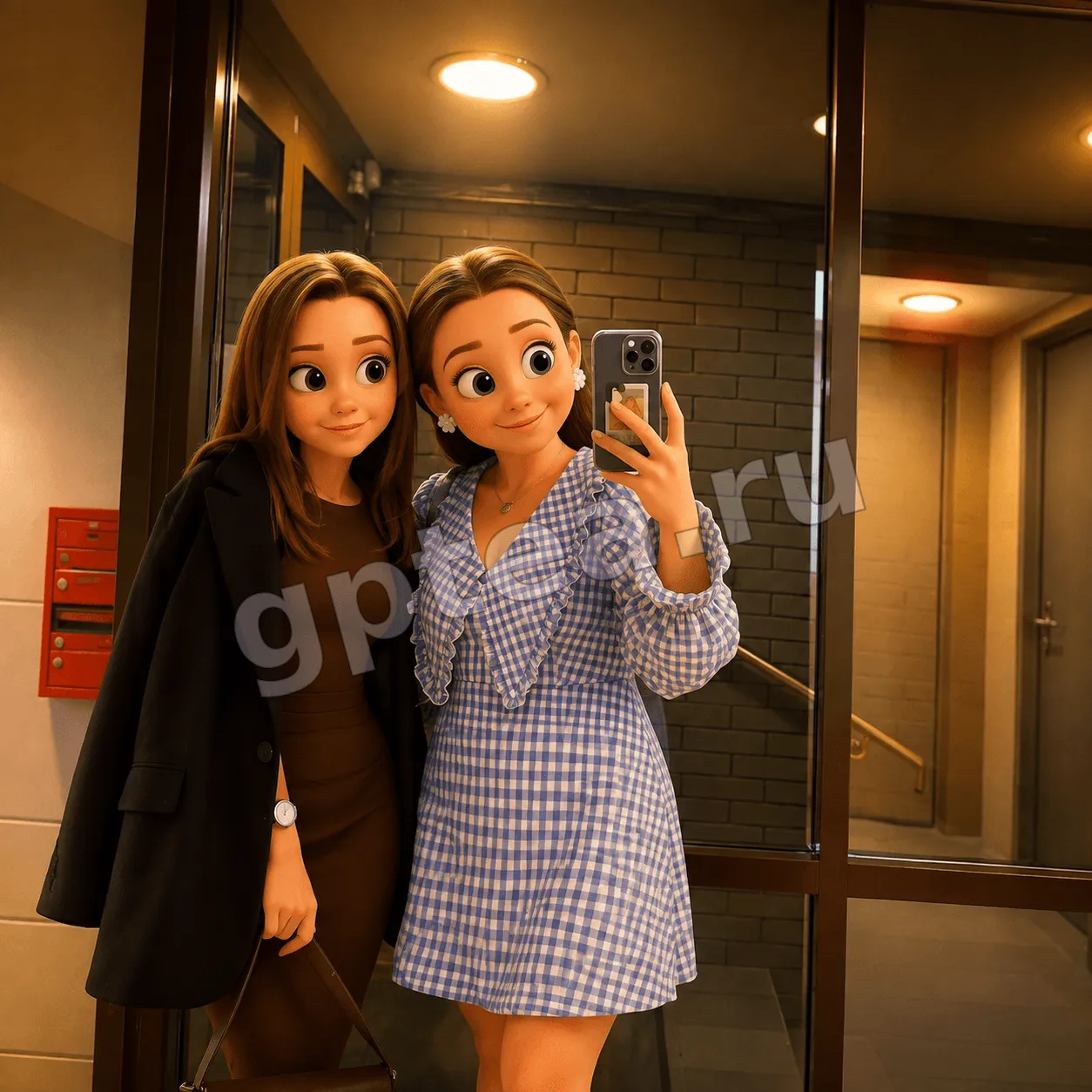 Пример обработки фото: В стиле Pixar