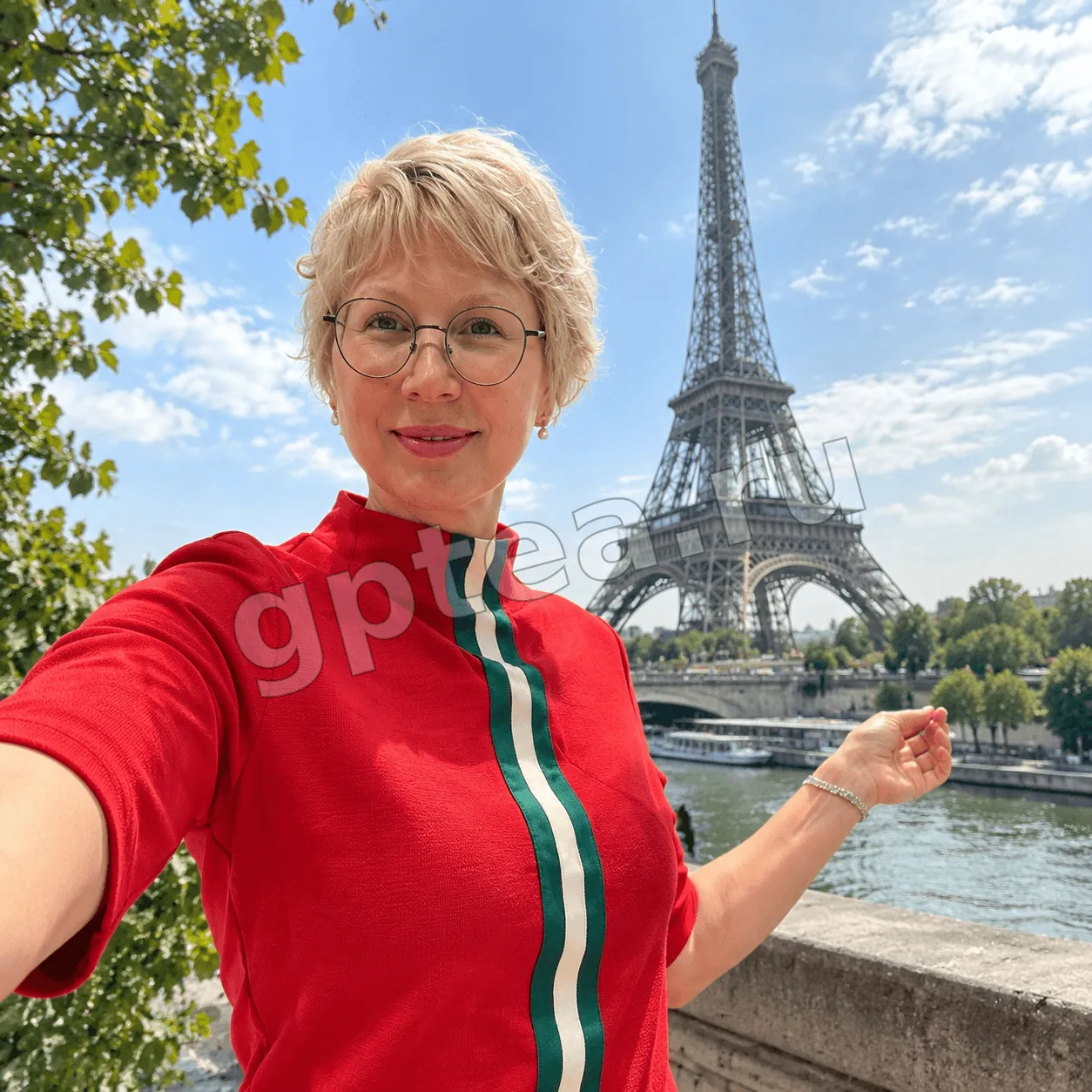 Пример обработки фото: Фото в Париже