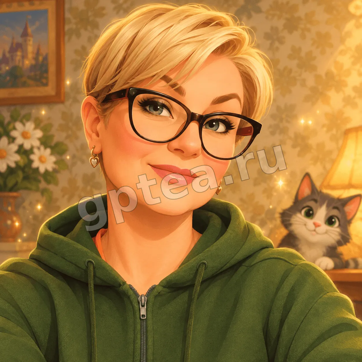 Пример обработки фото: В стиле Disney