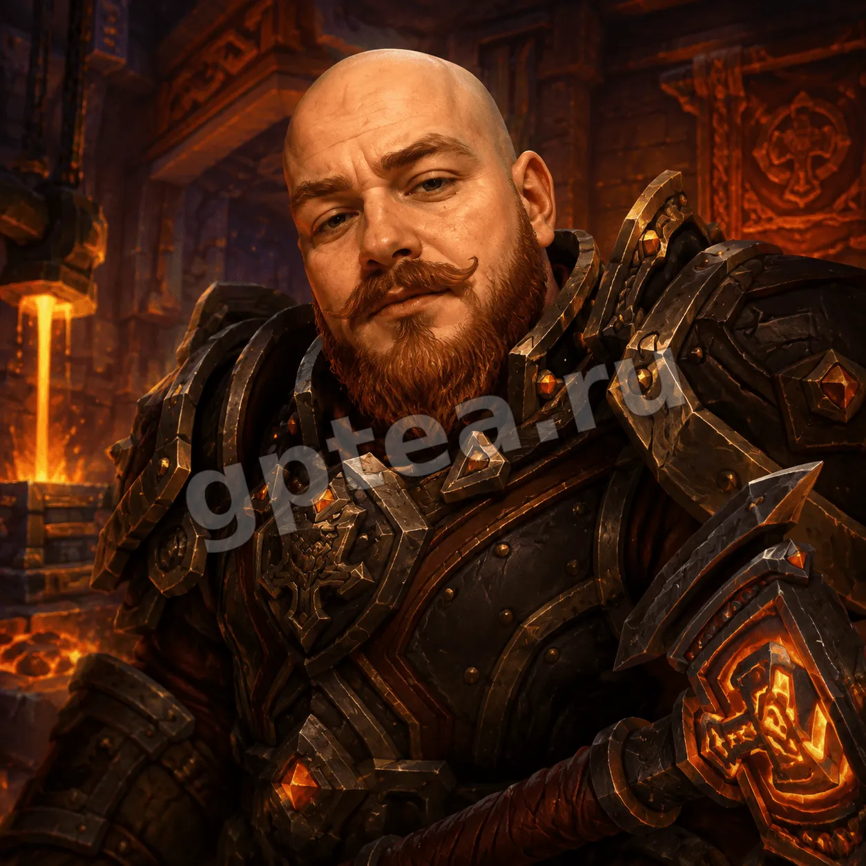 Пример обработки фото: Стиль Warcraft