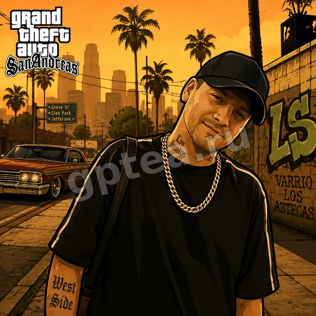 Пример обработки фото: GTA: San Andreas