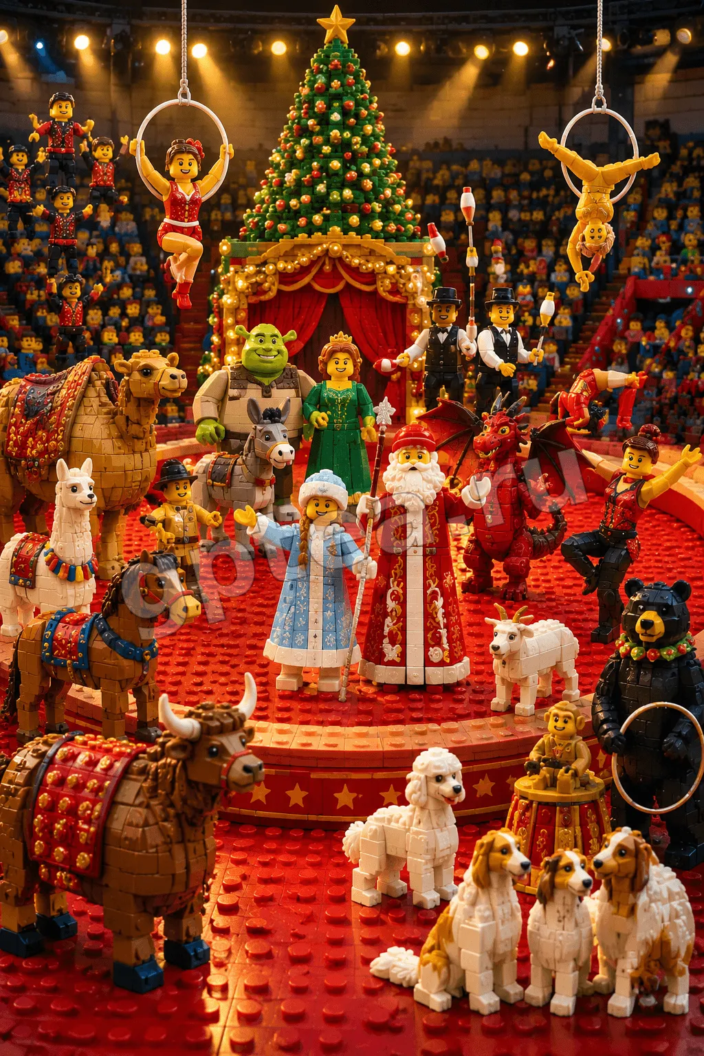 Пример обработки фото: В стиле Lego