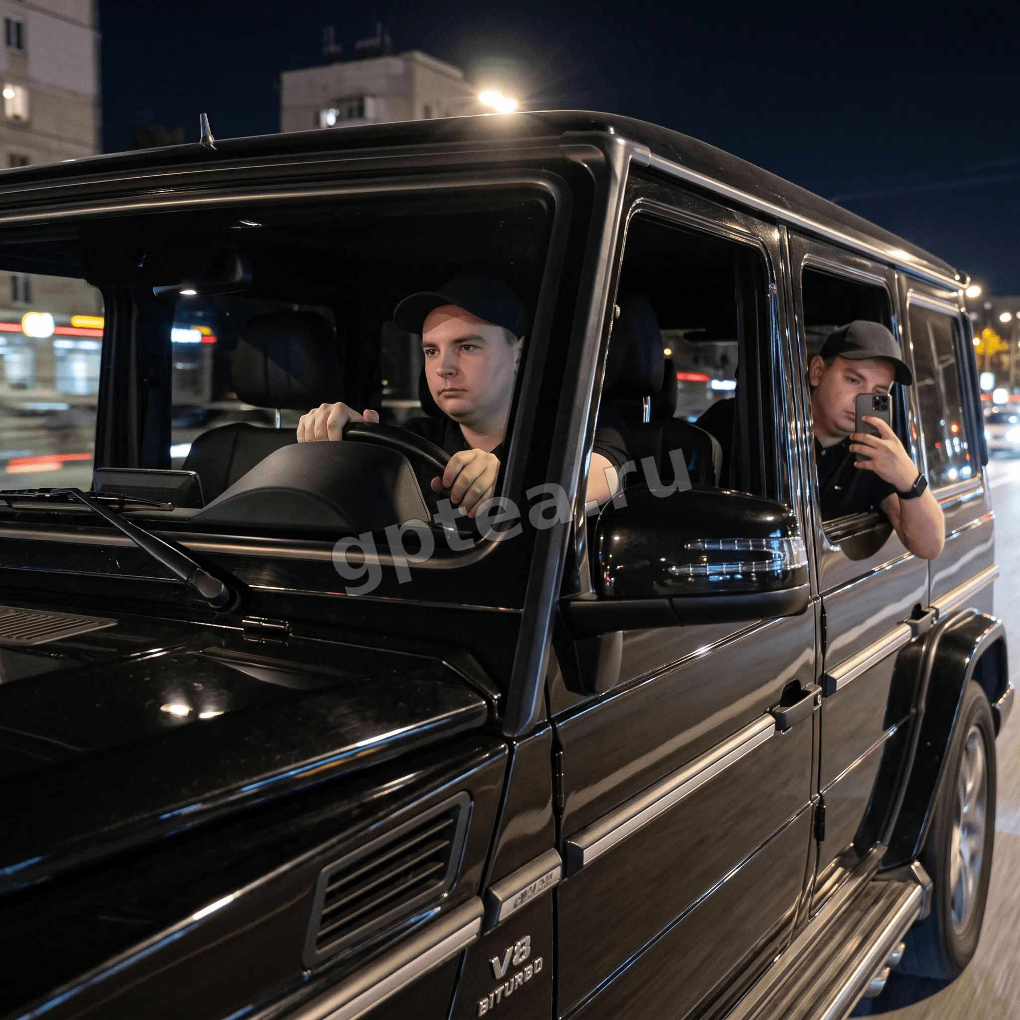 Пример обработки фото: В зеркале гелика