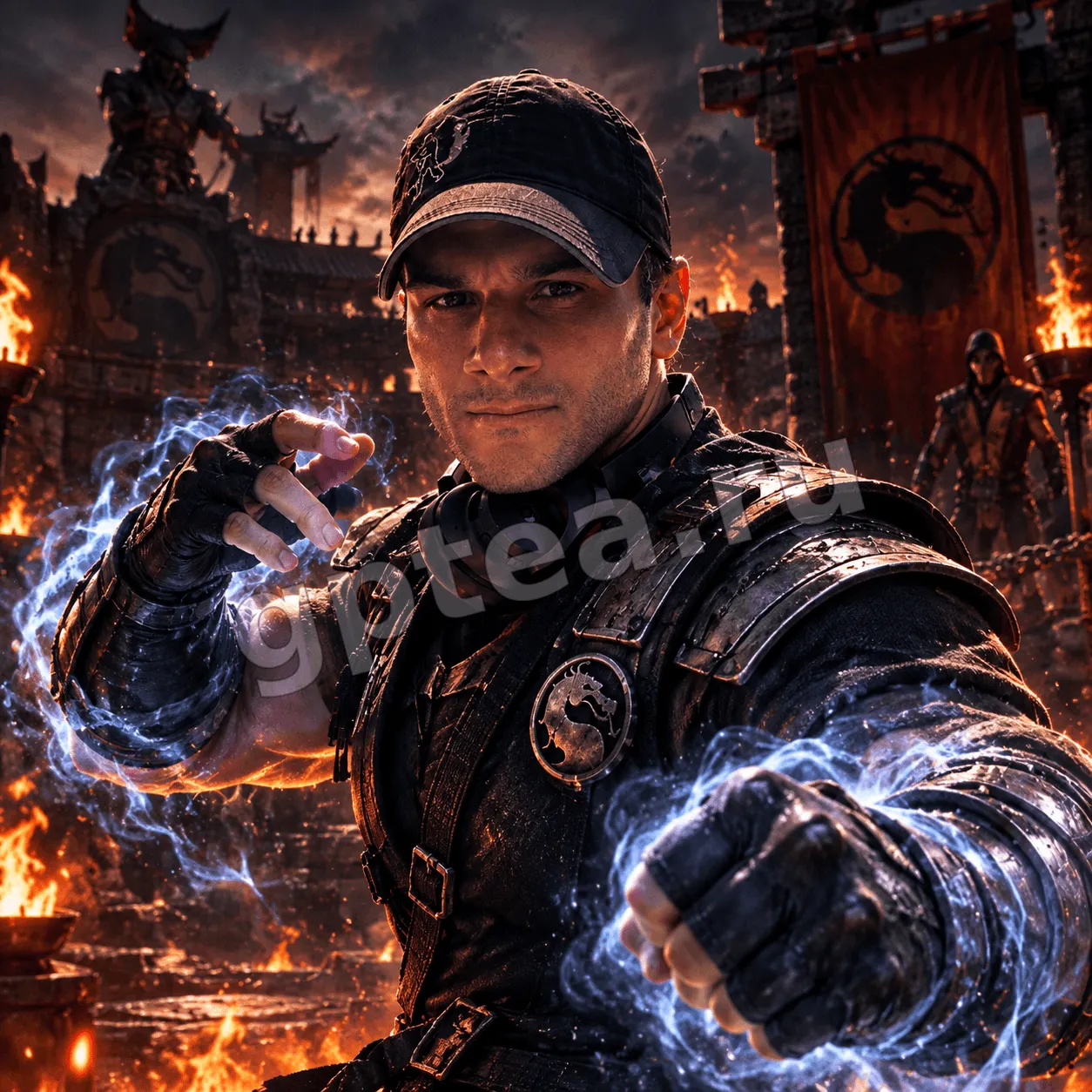 Пример обработки фото: Mortal Kombat