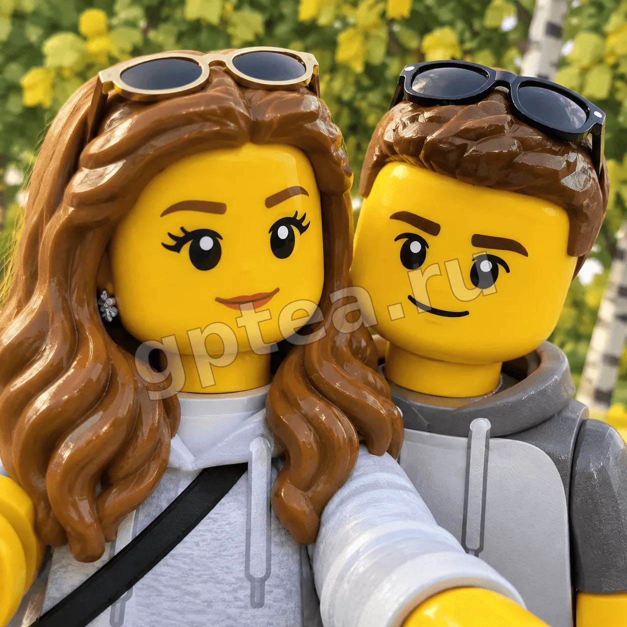 Пример обработки фото: В стиле Lego