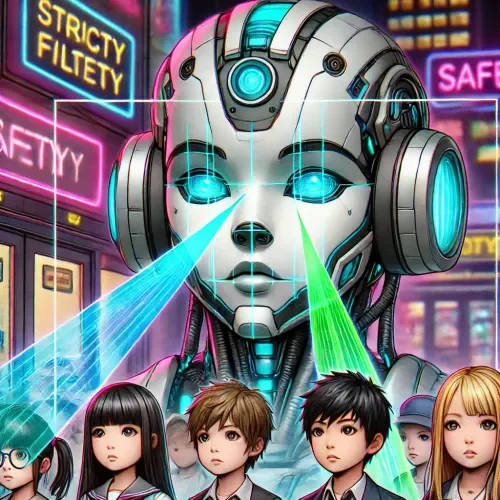 Generated image: A detailed anime-style illustration of a robot sca...