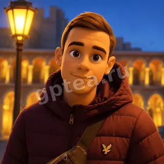 Пример обработки фото: В стиле Pixar