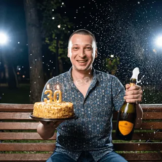 Пример обработки фото: День рождения