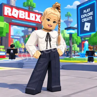 Пример обработки фото: В стиле Roblox