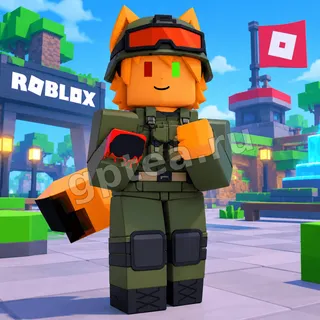 Пример обработки фото: В стиле Roblox