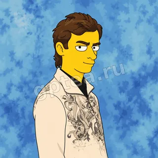 Пример обработки фото: В стиле Simpsons