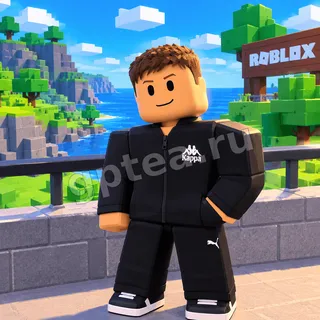 Пример обработки фото: В стиле Roblox