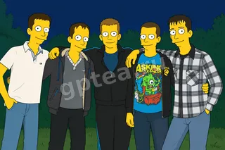 Пример обработки фото: В стиле Simpsons
