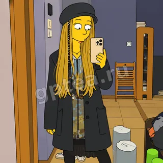 Пример обработки фото: В стиле Simpsons