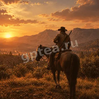 Пример обработки фото: В стиле RDR 2