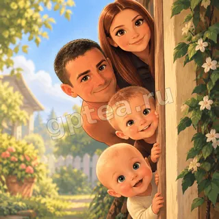 Пример обработки фото: В стиле Disney
