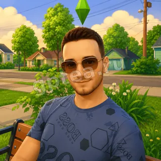 Пример обработки фото: В стиле Sims