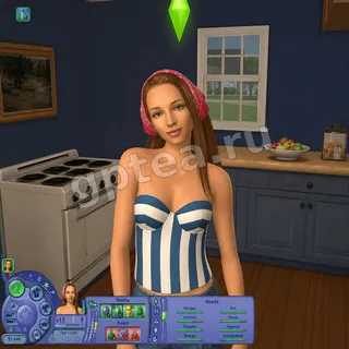 Пример обработки фото: В стиле Sims