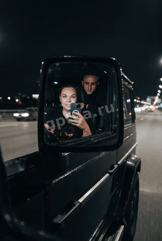 Пример обработки фото: В зеркале гелика