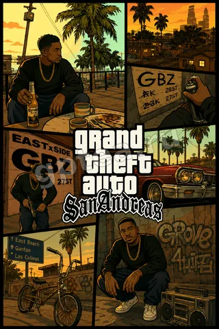 Пример обработки фото: GTA: San Andreas