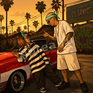 Пример обработки фото: GTA: San Andreas