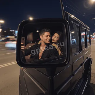 Пример обработки фото: В зеркале гелика