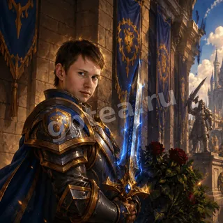 Пример обработки фото: Стиль Warcraft