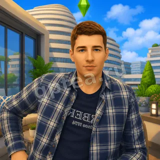 Пример обработки фото: В стиле Sims