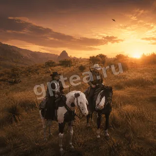 Пример обработки фото: В стиле RDR 2
