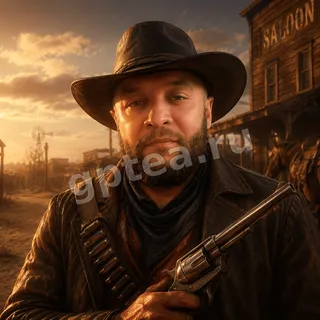 Пример обработки фото: В стиле RDR 2