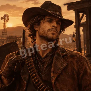 Пример обработки фото: В стиле RDR 2