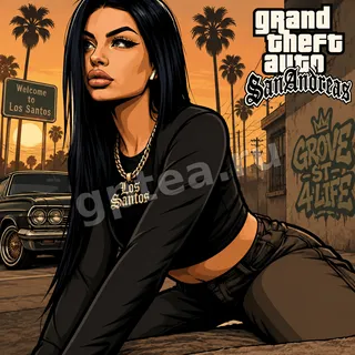 Пример обработки фото: GTA: San Andreas