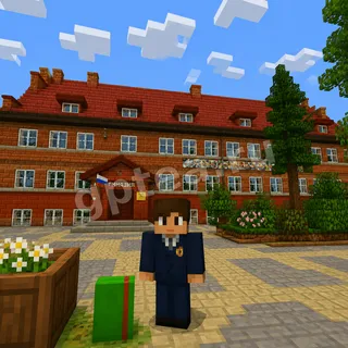 Пример обработки фото: В стиле Minecraft