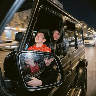 Пример обработки фото: В зеркале гелика