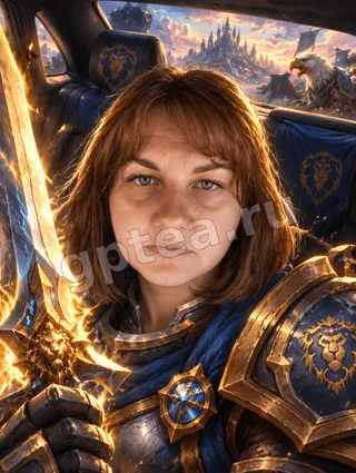 Пример обработки фото: Стиль Warcraft