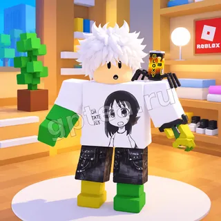 Пример обработки фото: В стиле Roblox