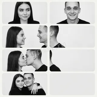 Пример обработки фото: Коллаж Клава Кока и Масленников