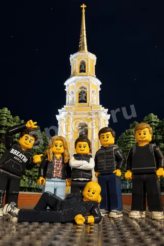 Пример обработки фото: В стиле Lego
